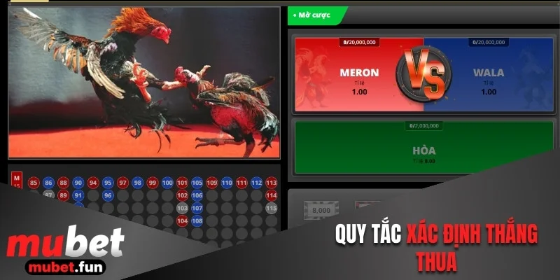 Quy tắc xác định thắng thua